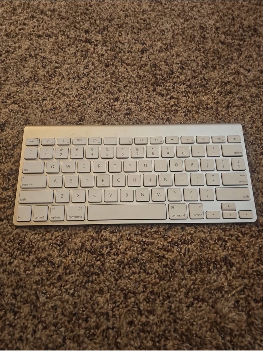 Apple Wireless Bluetooth Keyboard A1314 Mac Aluminium